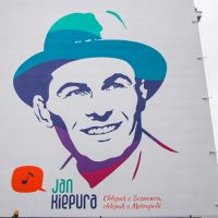 Mural Jana Kiepury odsłonięty. „Chłopak z Sosnowca, chłopak z Metropolii”