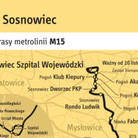 M15 dojedziesz bezpośrednio do Tychów