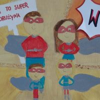 Rozstrzygnięto konkurs plastyczny „Rodzina to super drużyna”