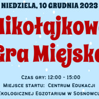 Mikołajkowa Gra Miejska w ramach Manufaktury Św. Mikołaja