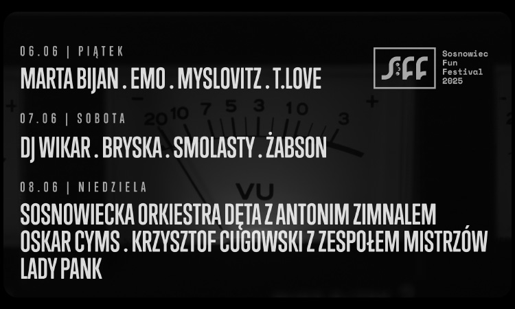 Sosnowiec Fun Festival 2025. Znamy wykonawców! [PROMO VIDEO]