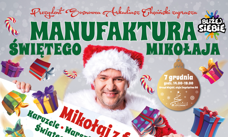 W Święta wszystko jest możliwe. Manufaktura i jarmark wracają do Sosnowca