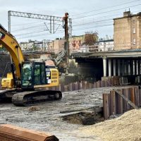 Wraca ruch pod wiaduktem kolejowym przy ul. Piłsudskiego