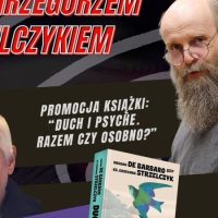 Prof.&nbsp;Bogdan de&nbsp;Barbaro i&nbsp;ks.&nbsp;Grzegorz Strzelczyk gośćmi projektu Mediateka jest Kobietą 