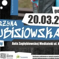 Spotkanie autorskie z&nbsp;Katarzyną Kubisiowską w&nbsp;Zagłębiowskiej Mediatece