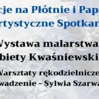 „Kreacje na&nbsp;płótnie i&nbsp;papierze” – spotkanie w&nbsp;Filii nr&nbsp;15 