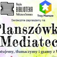 Kwietniowe Planszowisko w&nbsp;Mediatece