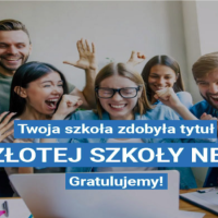 Technikum nr&nbsp;6 Grafiki, Logistyki i&nbsp;Środowiska z&nbsp;tytułem Złotej Szkoły NBP