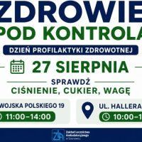 Zdrowie pod&nbsp;kontrolą. ZLA zaprasza mieszkańców na&nbsp;Dzień Profilaktyki Zdrowotnej